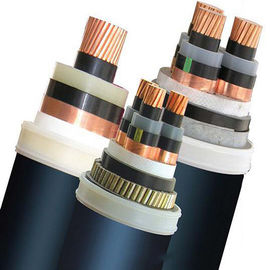 ولتاژ متوسط ​​رسانای سیم کابل برق عایق پی وی سی Multicore PVC